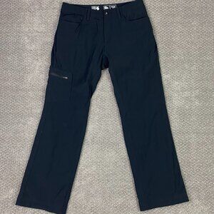 Mountain Hardwear Pants Men's 28 x 30 Black Yumalino Fleece Lined Hiking OM5782
